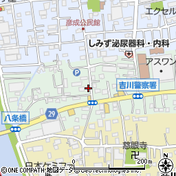埼玉県三郷市上彦名97周辺の地図