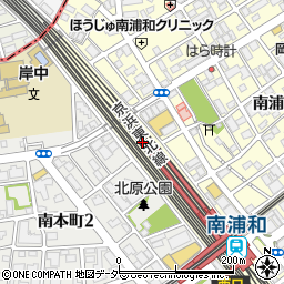 株式会社東日本環境アクセス　浦和事業所周辺の地図