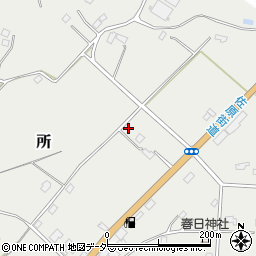 千葉県成田市所1195周辺の地図