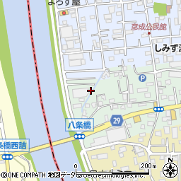 埼玉県三郷市上彦名4周辺の地図