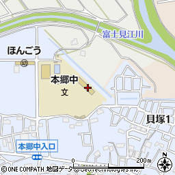 埼玉県富士見市水子539周辺の地図