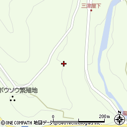長野県木曽郡木曽町三岳三ツ屋周辺の地図