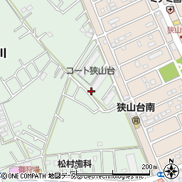 埼玉県狭山市入間川1418-16周辺の地図
