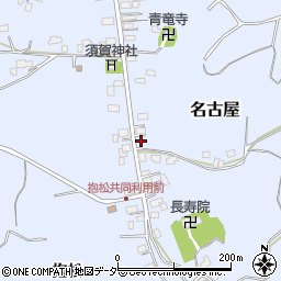 千葉県成田市名古屋538周辺の地図