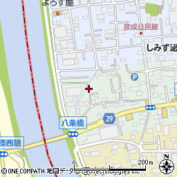 埼玉県三郷市上彦名37周辺の地図