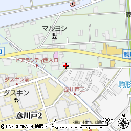 埼玉県三郷市上彦名557周辺の地図