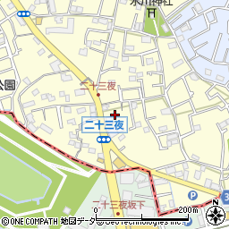 埼玉県さいたま市南区太田窪2861-41周辺の地図
