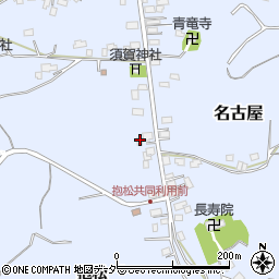 千葉県成田市名古屋541周辺の地図