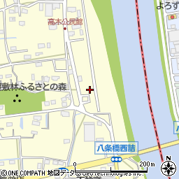 埼玉県八潮市八條3923-14周辺の地図