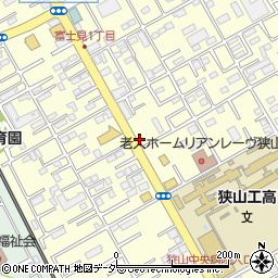 株式会社昭計　狭山営業所周辺の地図