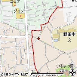 埼玉県入間市野田1684周辺の地図