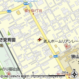 日産サティオ埼玉狭山店周辺の地図
