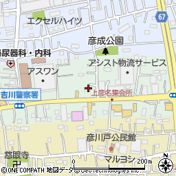 埼玉県三郷市上彦名236周辺の地図
