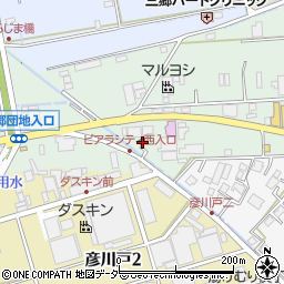 埼玉県三郷市上彦名545周辺の地図