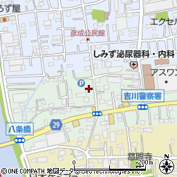 埼玉県三郷市上彦名94周辺の地図