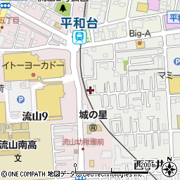 西平井3号公園周辺の地図
