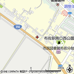 千葉県我孫子市三河屋新田周辺の地図