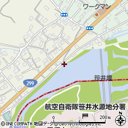 埼玉県狭山市笹井1843周辺の地図