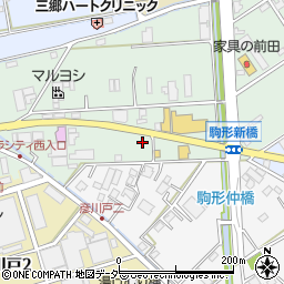 埼玉県三郷市上彦名558周辺の地図
