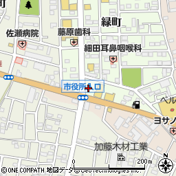 釜寅　飯能店周辺の地図