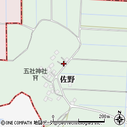 千葉県成田市佐野279周辺の地図