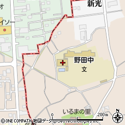 埼玉県入間市野田1667周辺の地図