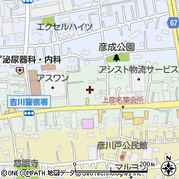 埼玉県三郷市上彦名237周辺の地図