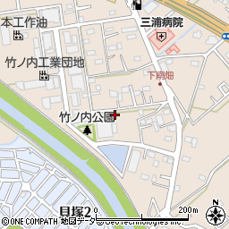 埼玉県富士見市下南畑3733周辺の地図