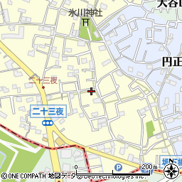 埼玉県さいたま市南区太田窪2913-2周辺の地図