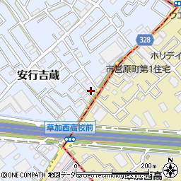 埼玉県川口市安行吉蔵48周辺の地図