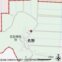 千葉県成田市佐野269周辺の地図