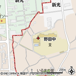 埼玉県入間市野田1677周辺の地図
