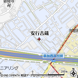 埼玉県川口市安行吉蔵79周辺の地図