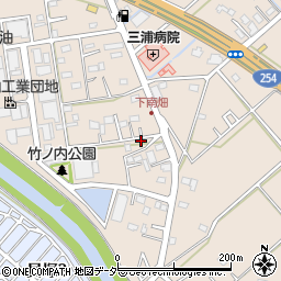 埼玉県富士見市下南畑3736周辺の地図