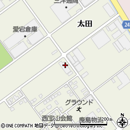有限会社大東　宝山工場周辺の地図