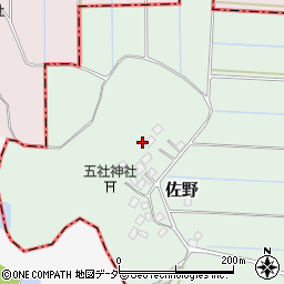 千葉県成田市佐野234周辺の地図