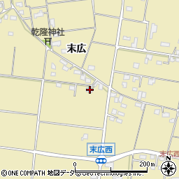 長野県伊那市美篶末広7269周辺の地図