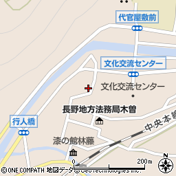 長野県木曽郡木曽町福島本町周辺の地図