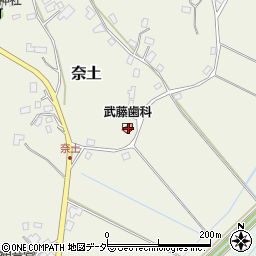千葉県成田市奈土695周辺の地図