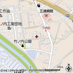 埼玉県富士見市下南畑3722周辺の地図