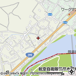 埼玉県狭山市笹井1876-1周辺の地図