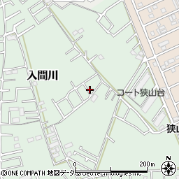 埼玉県狭山市入間川1454周辺の地図