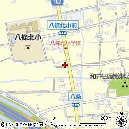 埼玉県八潮市八條1099-5周辺の地図