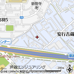 埼玉県川口市安行吉蔵285周辺の地図