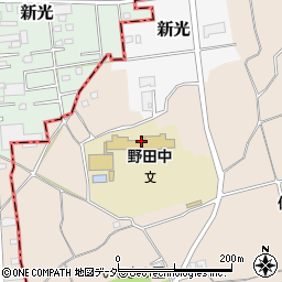埼玉県入間市野田1741周辺の地図