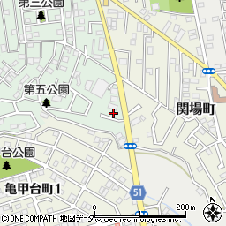 千葉県柏市あかね町4-73周辺の地図