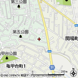 千葉県柏市あかね町4-69周辺の地図