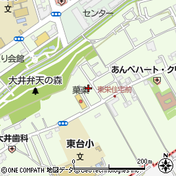 埼玉県ふじみ野市大井662-17周辺の地図