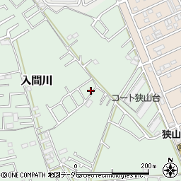 埼玉県狭山市入間川1451周辺の地図