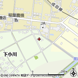千葉県香取市下小川1937周辺の地図